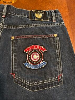 COOGI Navy Denim Jeans 36 x 34
